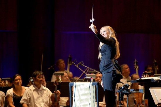 Eímear Noone with Wind Waker Baton