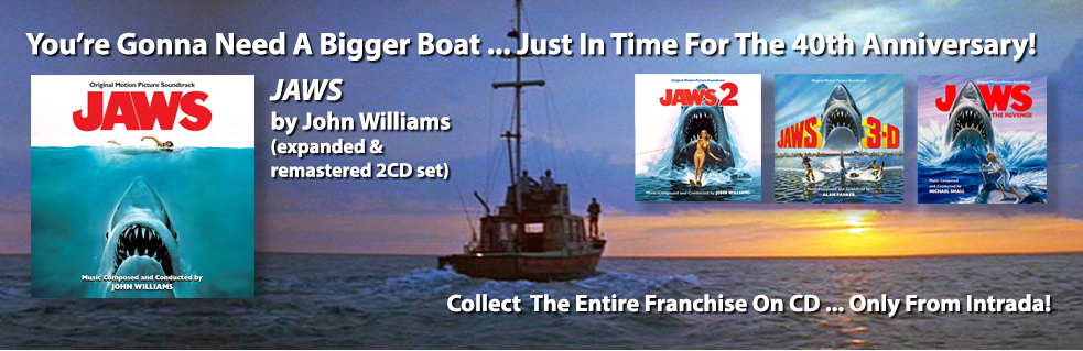 Original Sound Version YOUR CD PLAYER IS NO LONGER SAFE - Complete JAWS  Soundtrack Now Available