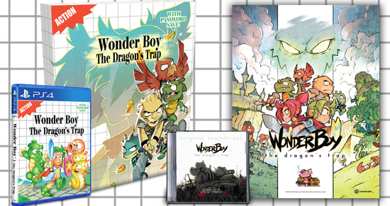 Wonder Boy: The Dragon's Trap & Soundtrack get Physical Release August 4th Wonder Boy: The Dragon's Trap & Soundtrack get Physical Release August 4th