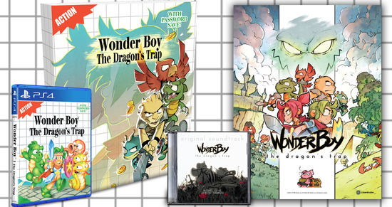 Wonder Boy: The Dragon's Trap & Soundtrack get Physical Release August 4th