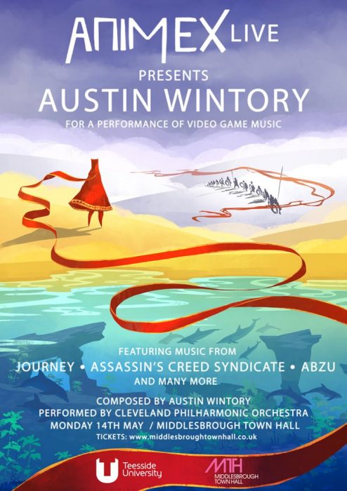 Animex Live Presents Austin Wintory @ Middlesbrough Town Hall
